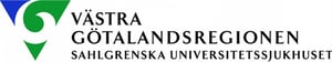 Vastra Gotalandsregionen Sahlgrenska Universitetssjukhuset logo